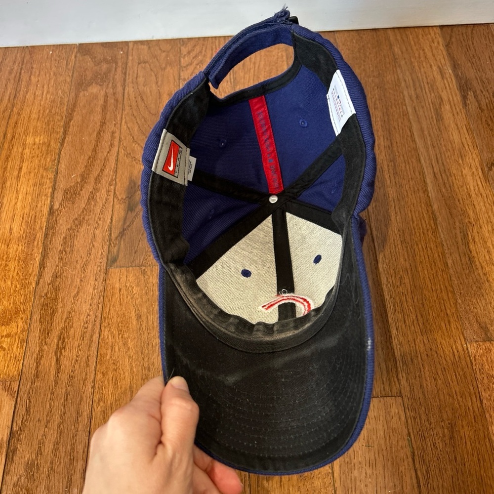 Nike Chicago Cubs Baseball Cap Hat Men’s Adjustable Navy Blue - Picture 8 of 11